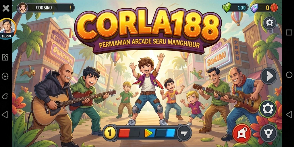 Tangkapan layar permainan CORLA188 menampilkan aksi Arcade yang mendebarkan.