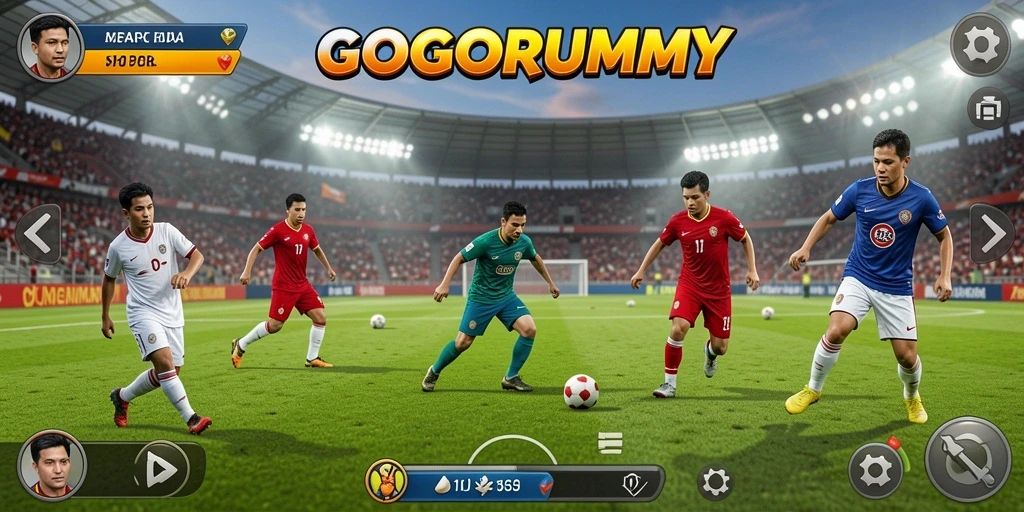 Tampilan gameplay <strong>GOGORUMMY</strong> yang mendebarkan dan realistis.