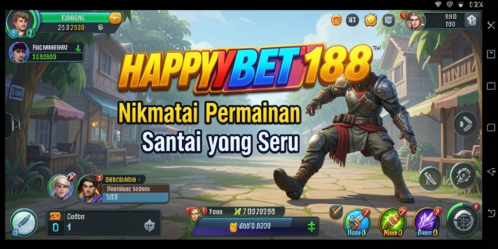 Screenshot menunjukkan gameplay menarik dari HAPPYBET188, penuh warna dan keseruan.
