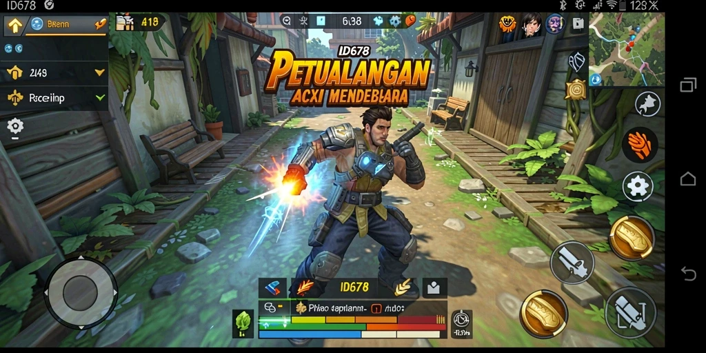 Tampilan gameplay <strong>ID678</strong> yang intens dan mendebarkan.