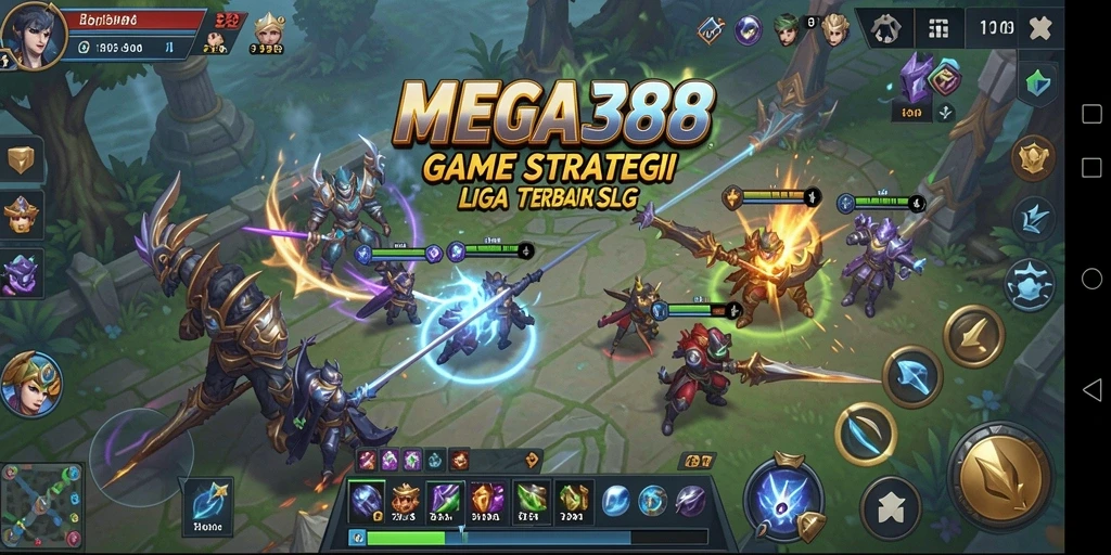 Tampilan gameplay strategis dalam MEGA388, penuh dengan aksi dan taktik.