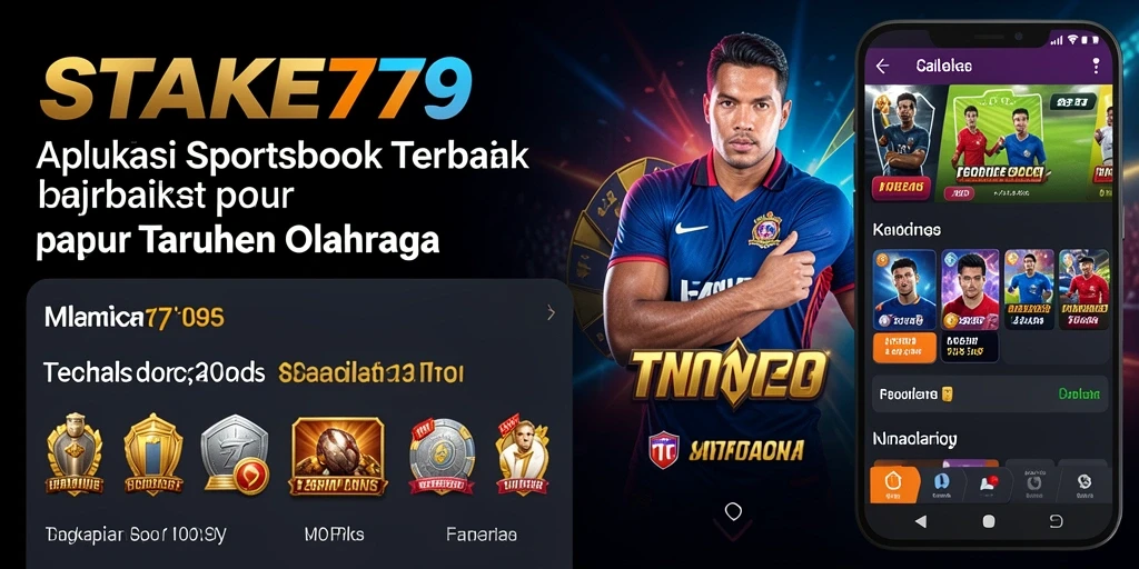 Tampilan antarmuka pengguna STAKE779 yang dinamis dan menarik.